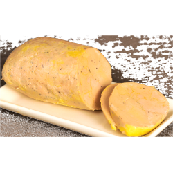 Foie gras de canard entier mi-cuit boudin 600 g - produit frais