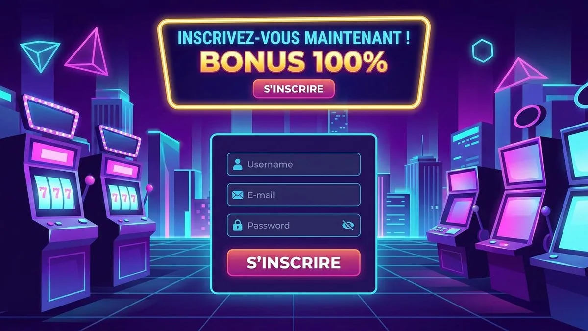 Inscription avec bonus